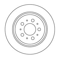 NF PARTS Тормозной диск NF1699270